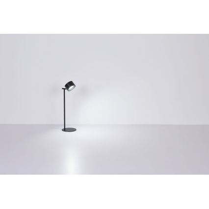 Globo - LED Димируема сензорна настолна лампа 4в1 LED/4W/5V 3000/4000/5000K 1200 mAh черен