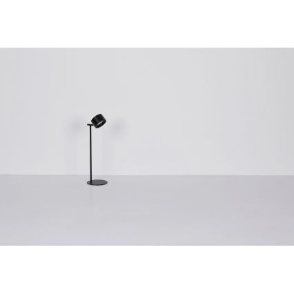 Globo - LED Димируема сензорна настолна лампа 4в1 LED/4W/5V 3000/4000/5000K 1200 mAh черен