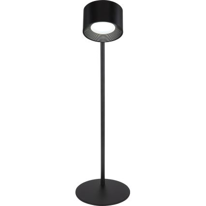 Globo - LED Димируема сензорна настолна лампа 4в1 LED/4W/5V 3000/4000/5000K 1200 mAh черен