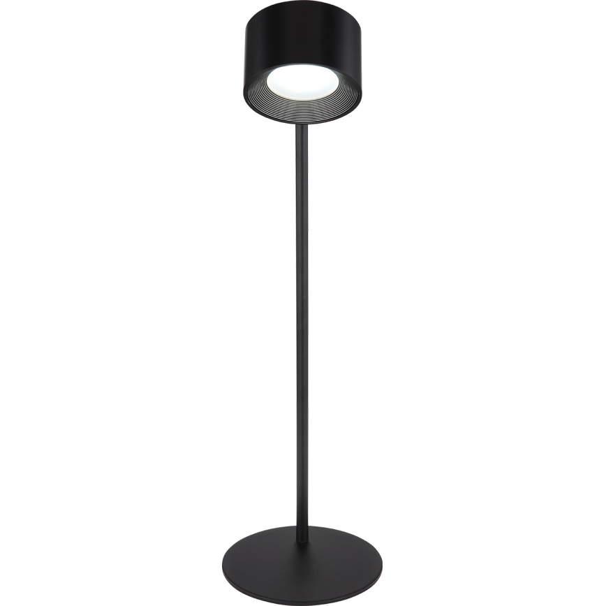 Globo - LED Димируема сензорна настолна лампа 4в1 LED/4W/5V 3000/4000/5000K 1200 mAh черен