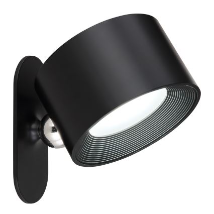 Globo - LED Димируема сензорна настолна лампа 4в1 LED/4W/5V 3000/4000/5000K 1200 mAh черен