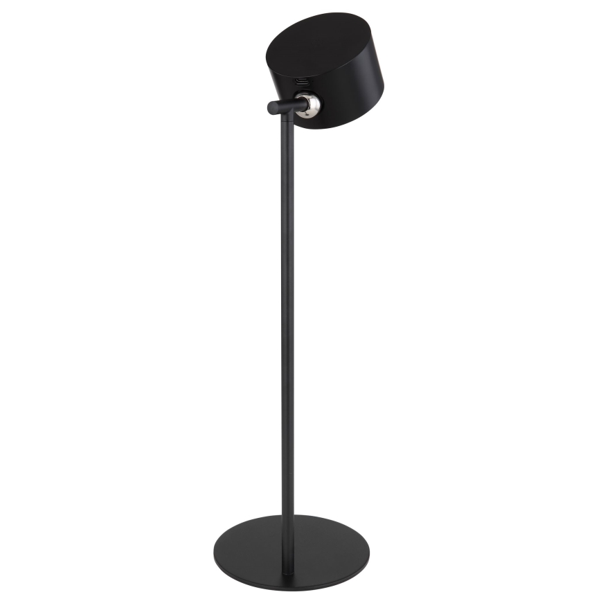 Globo - LED регулируема настолна лампа с докосване 4в1 LED/4W/5V 3000/4000/5000K 1200 mAh черна