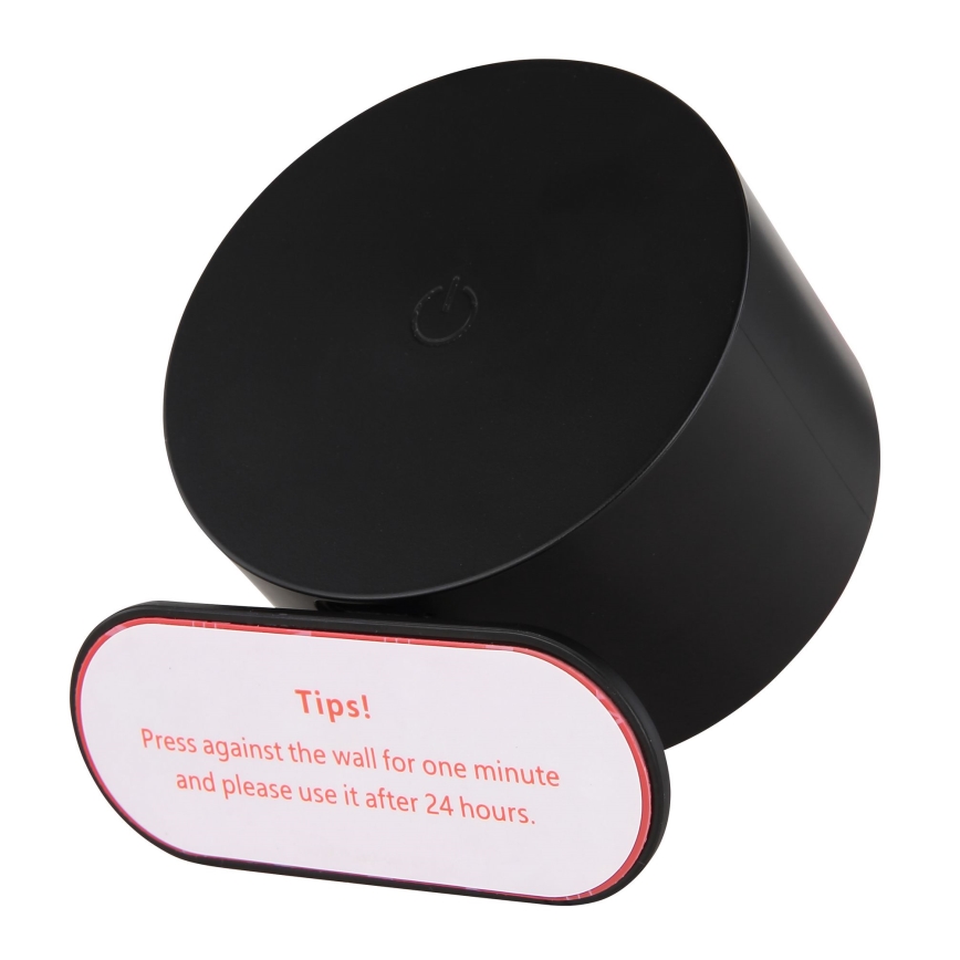 Globo - LED регулируема настолна лампа с докосване 4в1 LED/4W/5V 3000/4000/5000K 1200 mAh черна