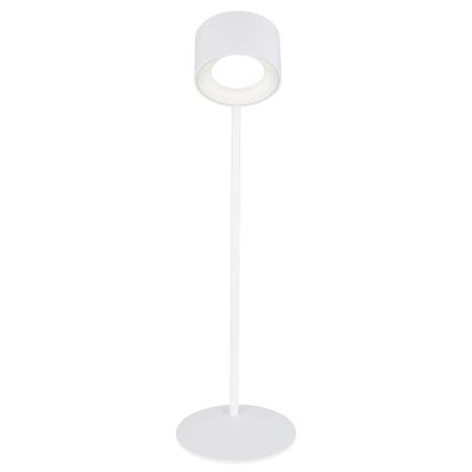Globo - LED Димируема сензорна настолна лампа 4в1 LED/4W/5V 3000/4000/5000K 1200 mAh бял