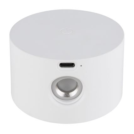 Globo - LED Димируема сензорна настолна лампа 4в1 LED/4W/5V 3000/4000/5000K 1200 mAh бял