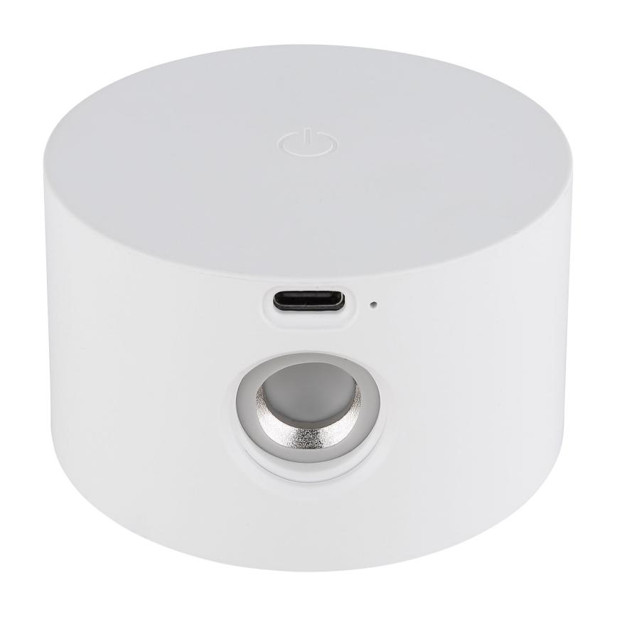 Globo - LED Димируема сензорна настолна лампа 4в1 LED/4W/5V 3000/4000/5000K 1200 mAh бял