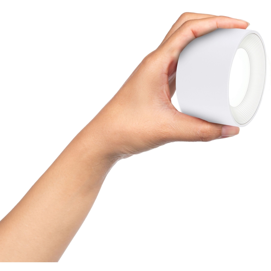Globo - LED Димируема сензорна настолна лампа 4в1 LED/4W/5V 3000/4000/5000K 1200 mAh бял