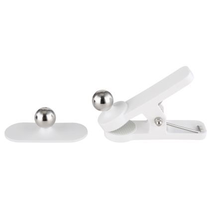 Globo - LED регулируема настолна лампа с докосване 4в1 LED/4W/5V 3000/4000/5000K 1200 mAh бяла
