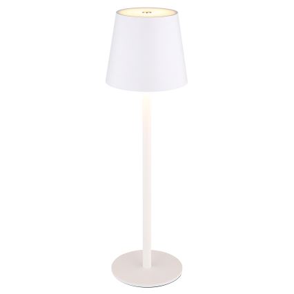 Globo - LED Димируема сензорна екстериорна лампа LED/3W/3,7V IP44 1800 mAh USB бял