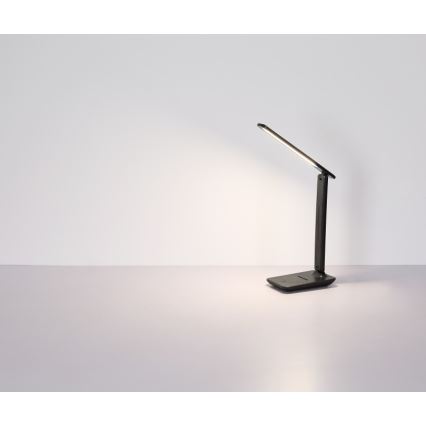 Globo - LED настолна лампа с докосване и регулируема яркост LED/5W/230V 2700/4000/6500K черна
