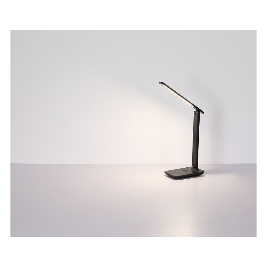 Globo - LED настолна лампа с докосване и регулируема яркост LED/5W/230V 2700/4000/6500K черна