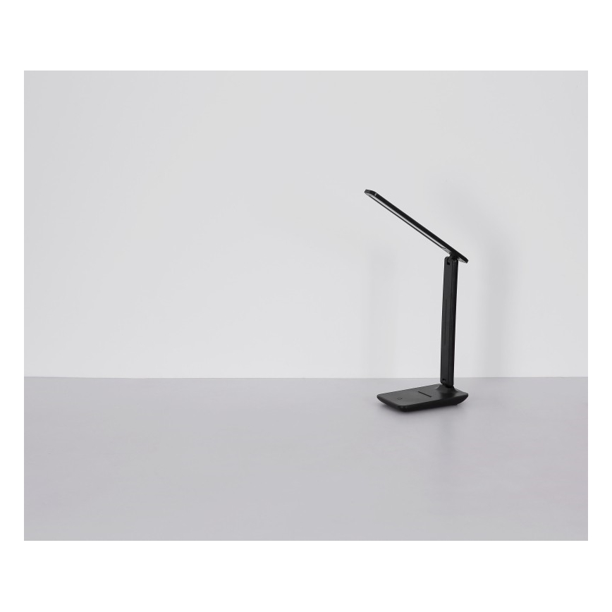 Globo - LED настолна лампа с докосване и регулируема яркост LED/5W/230V 2700/4000/6500K черна
