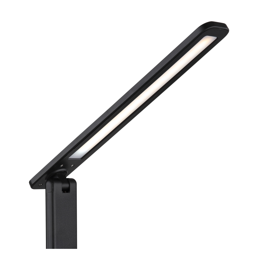 Globo - Настолна LED презареждаема лампа с докосване и димиране LED/4W/5V 2700/4000/6500K 1800 mAh черна