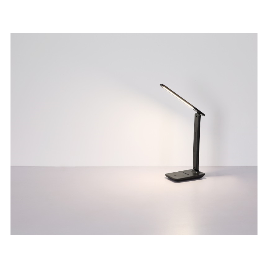 Globo - Настолна LED презареждаема лампа с докосване и димиране LED/4W/5V 2700/4000/6500K 1800 mAh черна