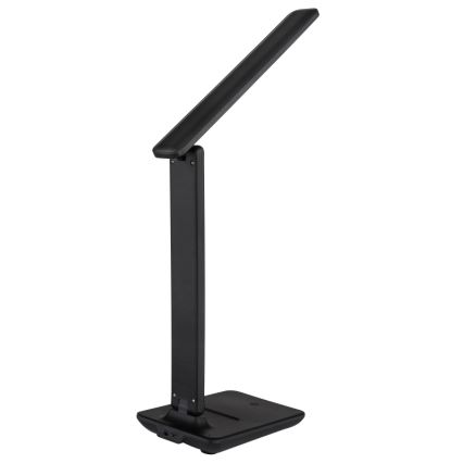 Globo - LED Сензорна димируема акумулаторна настолна лампа LED/5W/5V 2700/4000/6500K 1800 mAh черен