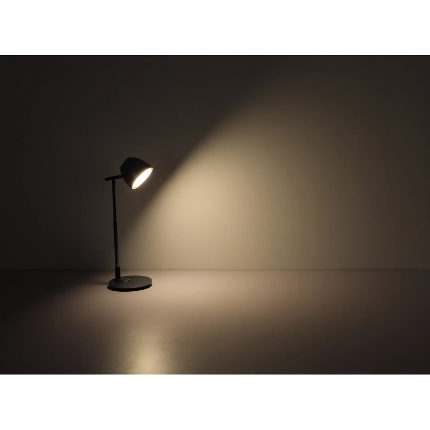 Globo - LED Димируема сензорна настолна лампа LED/7,5W/230V 3000K/4000K/6500K сив