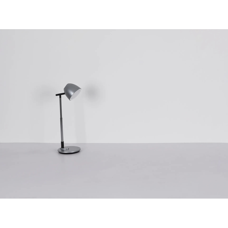 Globo - LED Димируема сензорна настолна лампа LED/7,5W/230V 3000K/4000K/6500K сив