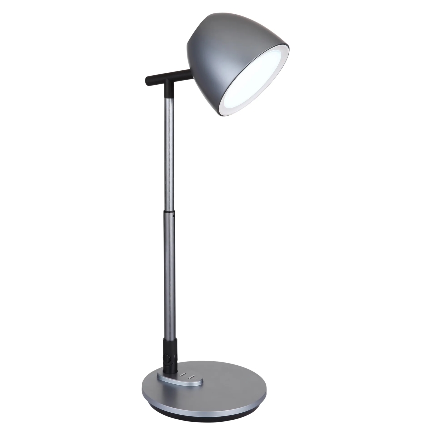 Globo - LED Димируема сензорна настолна лампа LED/7,5W/230V 3000K/4000K/6500K сив