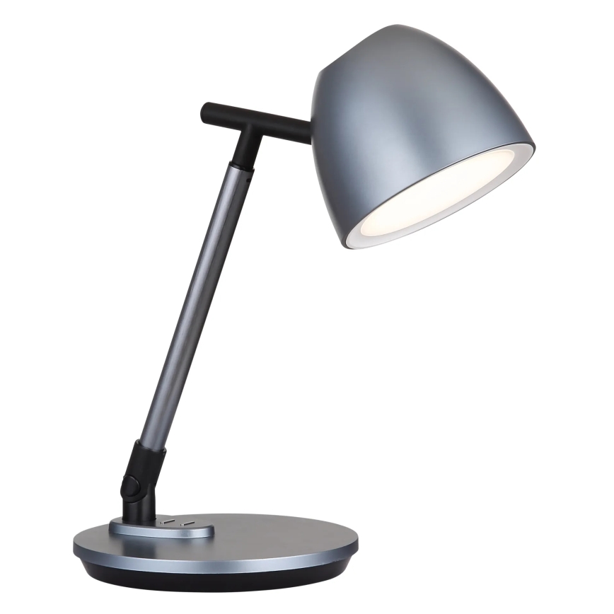 Globo - LED Димируема сензорна настолна лампа LED/7,5W/230V 3000K/4000K/6500K сив