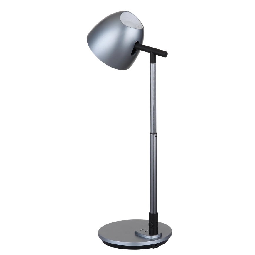 Globo - LED Димируема сензорна настолна лампа LED/7,5W/230V 3000K/4000K/6500K сив
