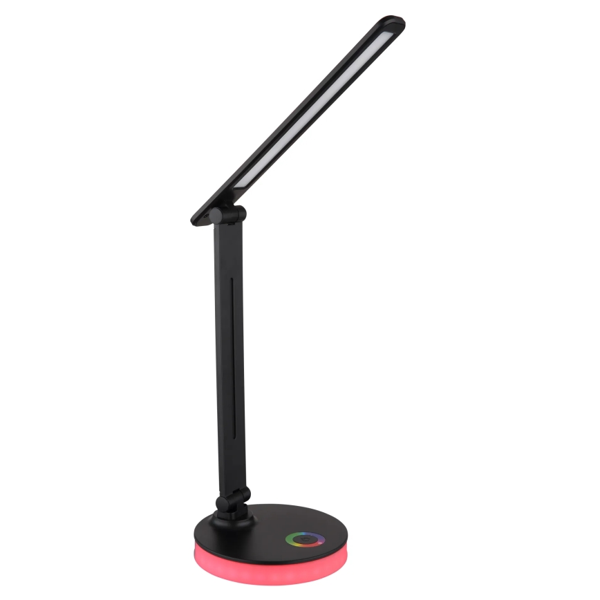 Globo - LED RGBW регулируема настолна лампа с докосване LED/5W/230V + LED/2W 2700K/4000K/6500K черна