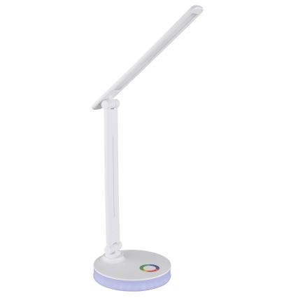 Globo - LED RGBW Димируема сензорна настолна лампа LED/5W/230V + LED/2W 2700K/4000K/6500K бял