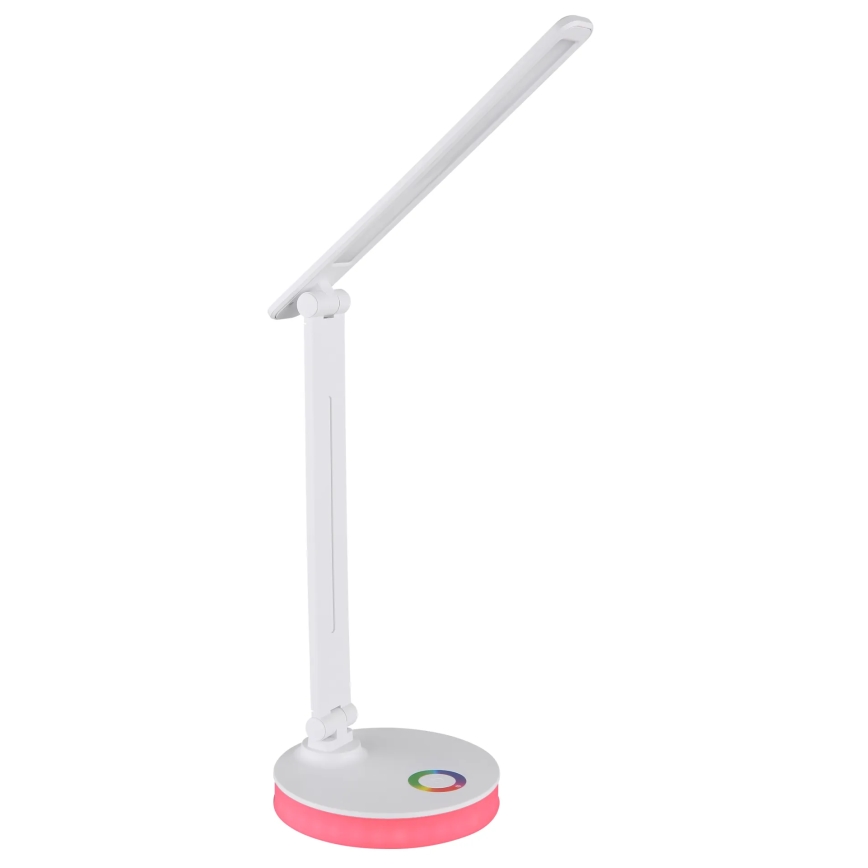 Globo - LED RGBW регулируема настолна лампа с докосване LED/5W/230V + LED/2W 2700K/4000K/6500K бяла