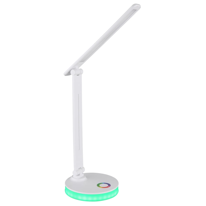 Globo - LED RGBW регулируема настолна лампа с докосване LED/5W/230V + LED/2W 2700K/4000K/6500K бяла
