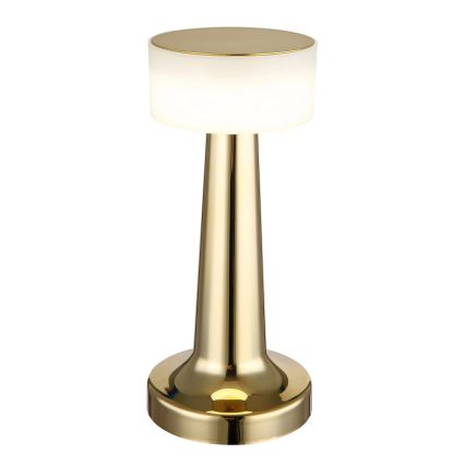 Globo - LED Димируема сензорна настолна лампа LED/1W/3,7V 2700K/4000K/6500K 800 mAh USB златист