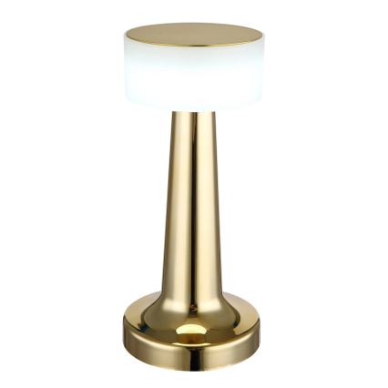 Globo - LED Димируема сензорна настолна лампа LED/1W/3,7V 2700K/4000K/6500K 800 mAh USB златист