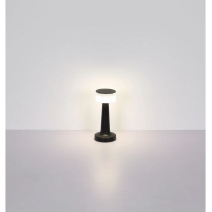 Globo - LED Димируема сензорна настолна лампа LED/1W/3,7V 2700K/4000K/6500K 800 mAh USB черен