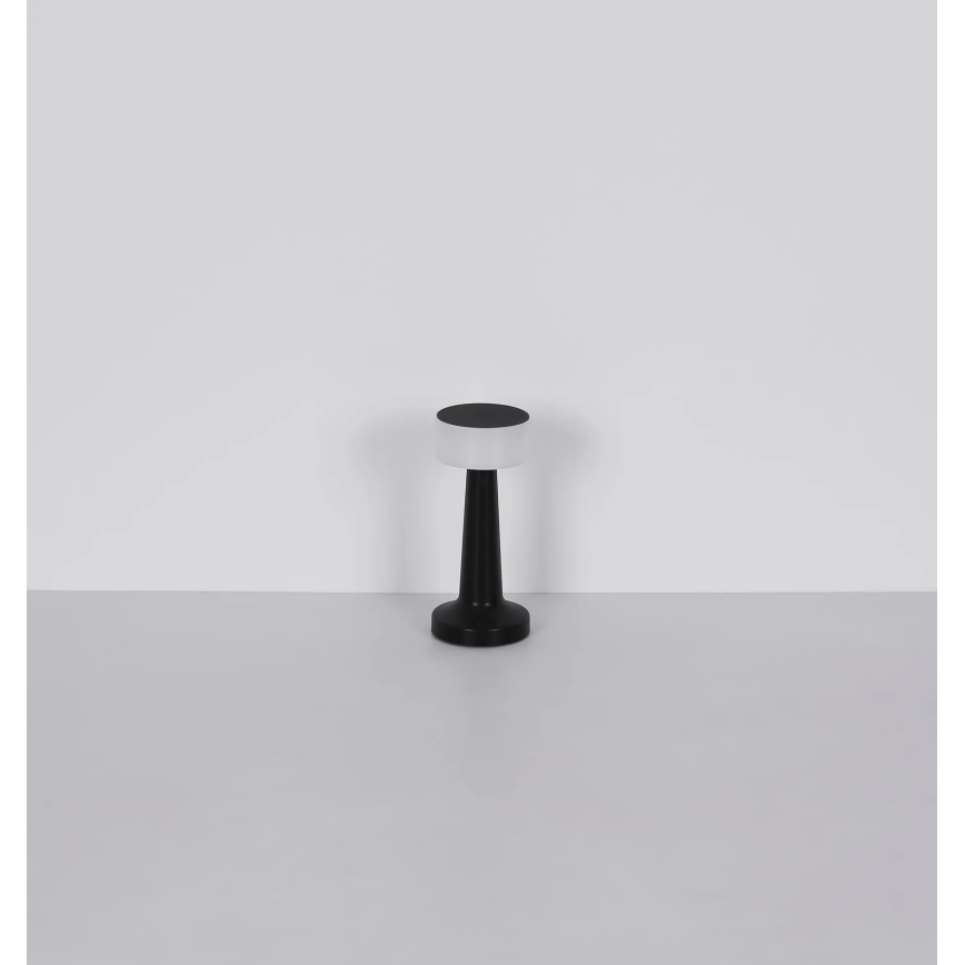 Globo - LED регулируема настолна лампа с докосване LED/1W/3,7V 2700K/4000K/6500K 800 mAh USB черна