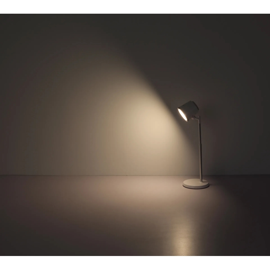 Globo - LED Димируема сензорна настолна лампа 4в1 LED/6W/3,7V 3000K/4000K/6500K 1500 mAh USB бял