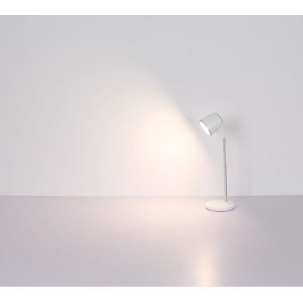 Globo - LED Димируема сензорна настолна лампа 4в1 LED/6W/3,7V 3000K/4000K/6500K 1500 mAh USB бял