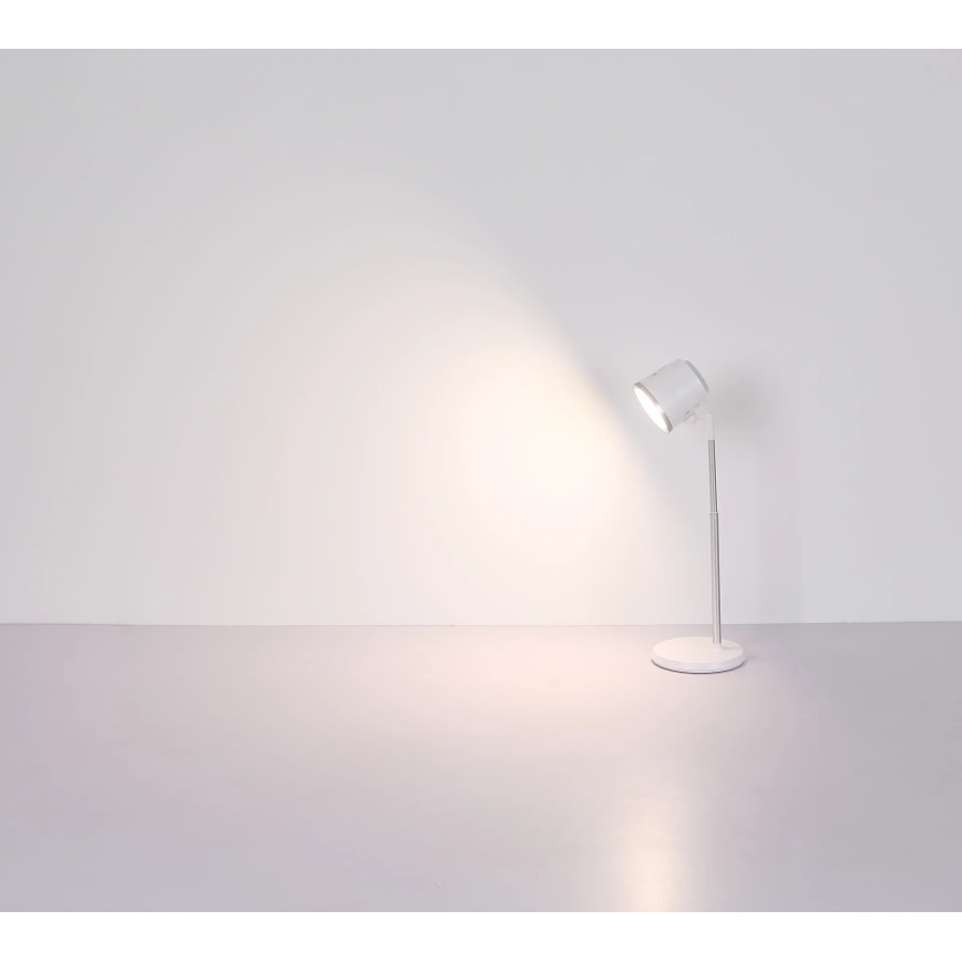 Globo - LED Димируема сензорна настолна лампа 4в1 LED/6W/3,7V 3000K/4000K/6500K 1500 mAh USB бял