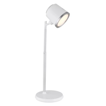 Globo - LED Димируема сензорна настолна лампа 4в1 LED/6W/3,7V 3000K/4000K/6500K 1500 mAh USB бял