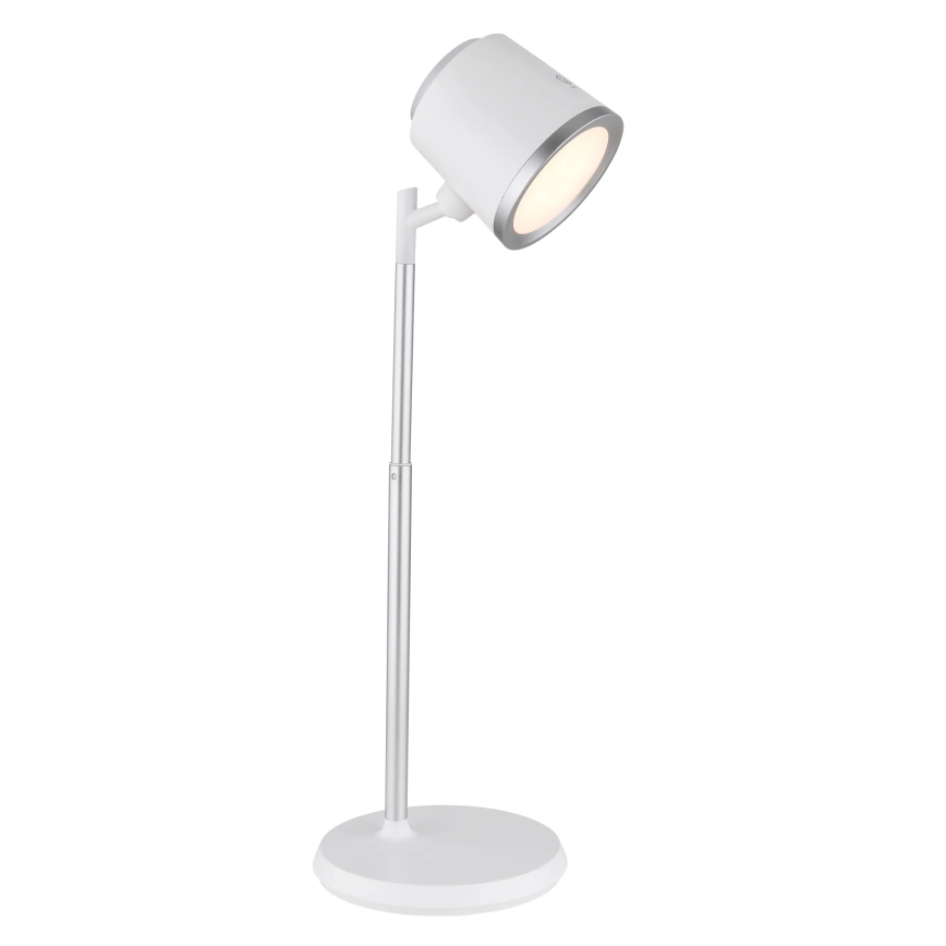 Globo - LED Димируема сензорна настолна лампа 4в1 LED/6W/3,7V 3000K/4000K/6500K 1500 mAh USB бял