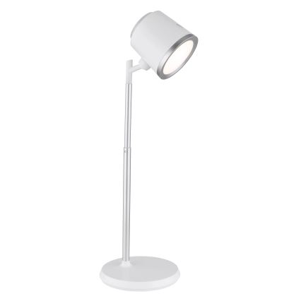 Globo - LED Димируема сензорна настолна лампа 4в1 LED/6W/3,7V 3000K/4000K/6500K 1500 mAh USB бял