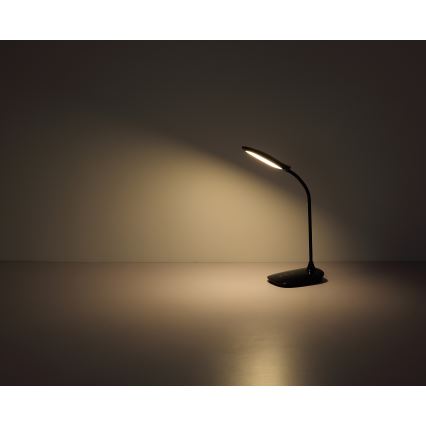Globo - LED Димируема сензорна настолна лампа LED/9W/230V 3000K/4000K/6500K CRI 90 черен