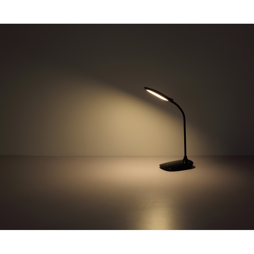 Globo - LED Димируема сензорна настолна лампа LED/9W/230V 3000K/4000K/6500K CRI 90 черен