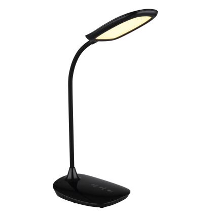 Globo - LED Димируема сензорна настолна лампа LED/9W/230V 3000K/4000K/6500K CRI 90 черен