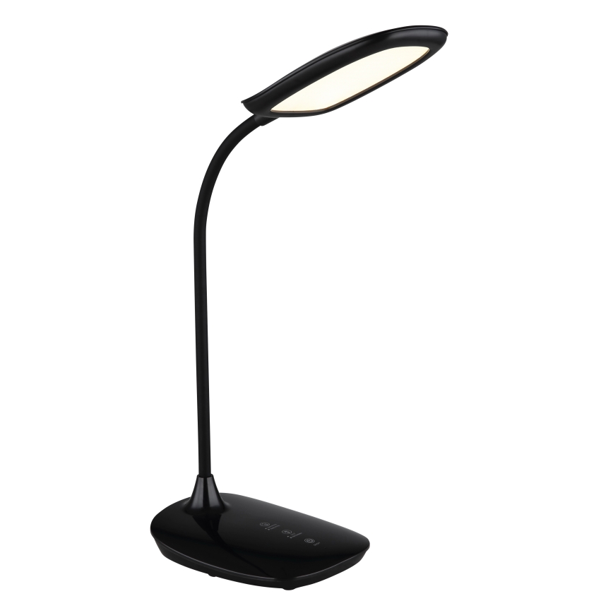 Globo - LED Димируема сензорна настолна лампа LED/9W/230V 3000K/4000K/6500K CRI 90 черен