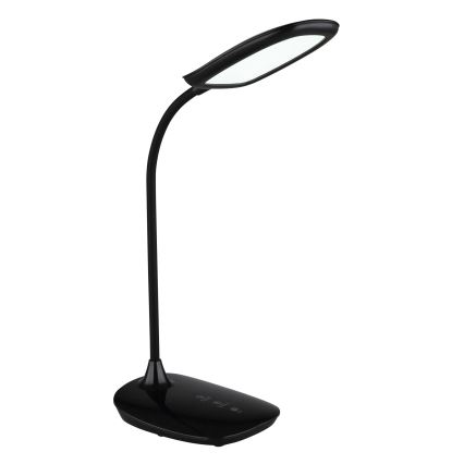 Globo - LED Димируема сензорна настолна лампа LED/9W/230V 3000K/4000K/6500K CRI 90 черен