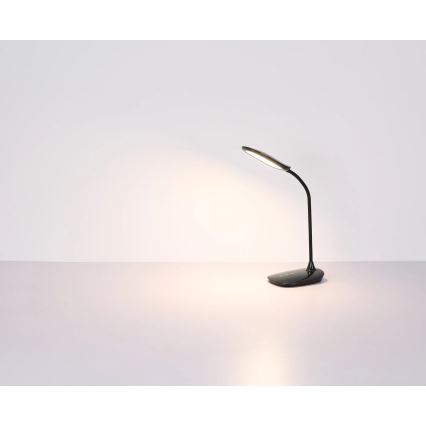 Globo - LED Димируема сензорна настолна лампа LED/9W/230V 3000K/4000K/6500K CRI 90 черен