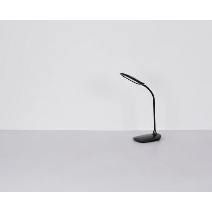 Globo - LED Димируема сензорна настолна лампа LED/9W/230V 3000K/4000K/6500K CRI 90 черен