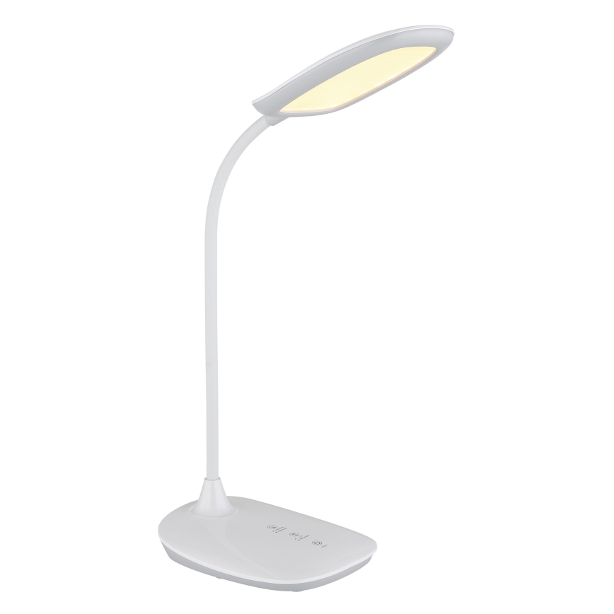 Globo - LED Димируема сензорна настолна лампа LED/9W/230V 3000K/4000K/6500K CRI 90 бял