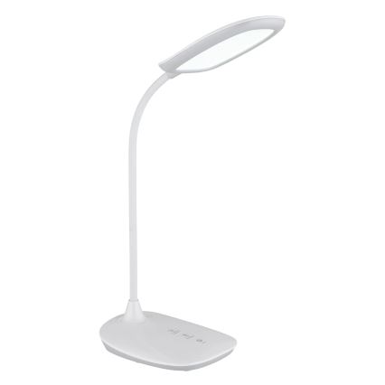 Globo - LED Димируема сензорна настолна лампа LED/9W/230V 3000K/4000K/6500K CRI 90 бял