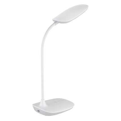 Globo - LED Димируема сензорна настолна лампа LED/9W/230V 3000K/4000K/6500K CRI 90 бял