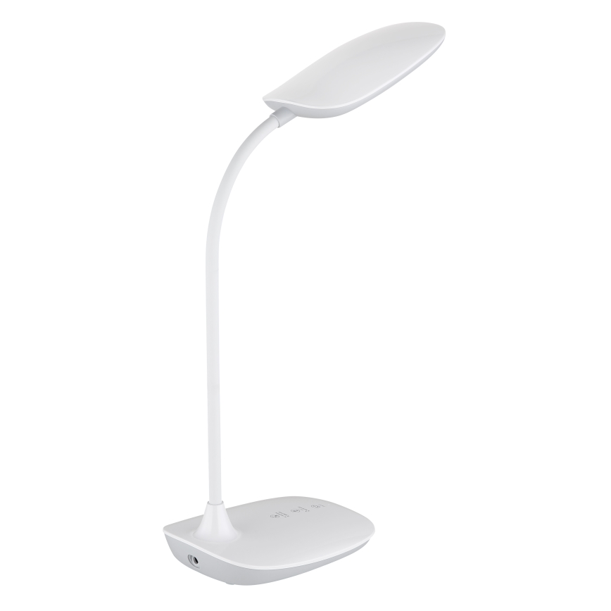 Globo - LED Димируема сензорна настолна лампа LED/9W/230V 3000K/4000K/6500K CRI 90 бял