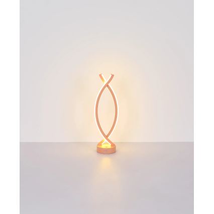 Globo - LED Димируема сензорна настолна лампа LED/1W/3,7V 3000K 1800 mAh USB розов